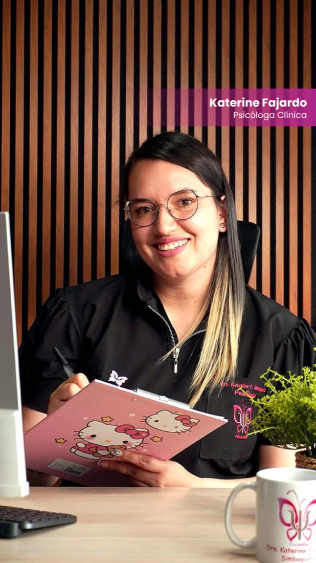 Katerine Fajardo, psicóloga clínica de Psiconfiar